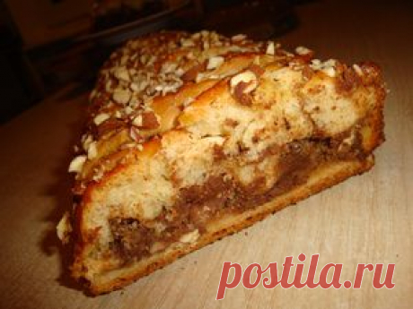 Плетенка с миндалем и шоколадом. Рецепт c фото, мы подскажем, как приготовить!