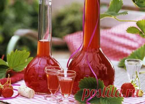 Клубничный ликер в домашних условиях: рецепт с фото