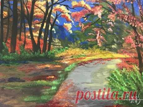 PINTANDO PAISAJE OTOÑAL