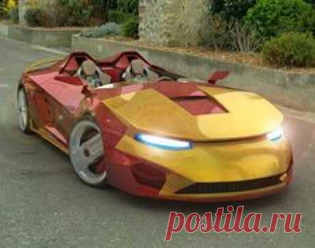 Car Iron Man