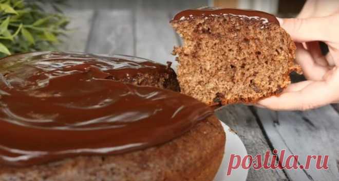 Шоколадный пирог «1 Минутка». Вкусный и очень простой рецепт.