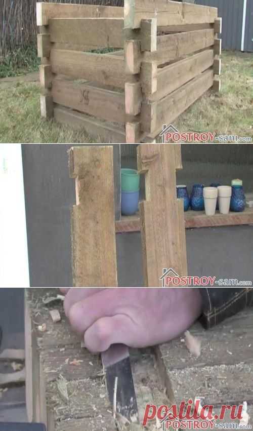 Сборно-разборная высокая грядка