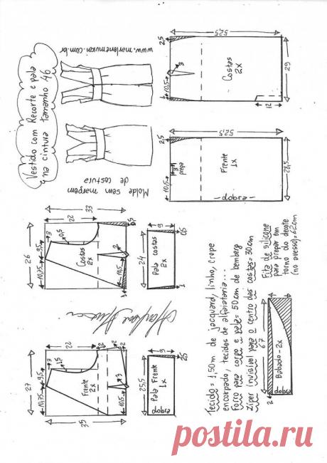 Легкие выкройки летней одежды 52 размера. | О рукоделии, и не только. 🧵✂️👜 | Яндекс Дзен