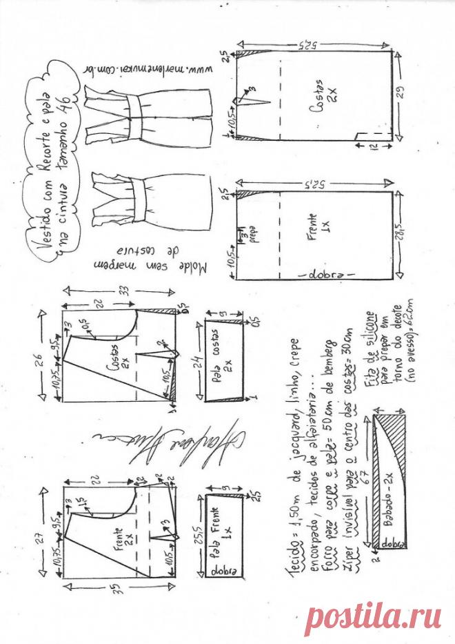 Легкие выкройки летней одежды 52 размера. | О рукоделии, и не только. 🧵✂️👜 | Яндекс Дзен