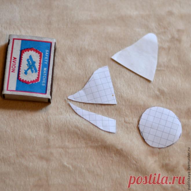 Брошка-лисица из меха в смешанной технике – Ярмарка Мастеров