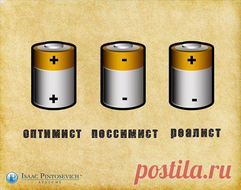 Три сценария из жизни оптимиста, пессимиста и реалиста:

•••