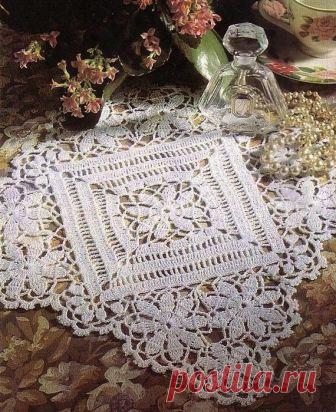 Прекрасные салфетки крючком