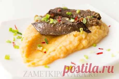 Горох с говяжьей печенью | Простые кулинарные рецепты с фотографиями