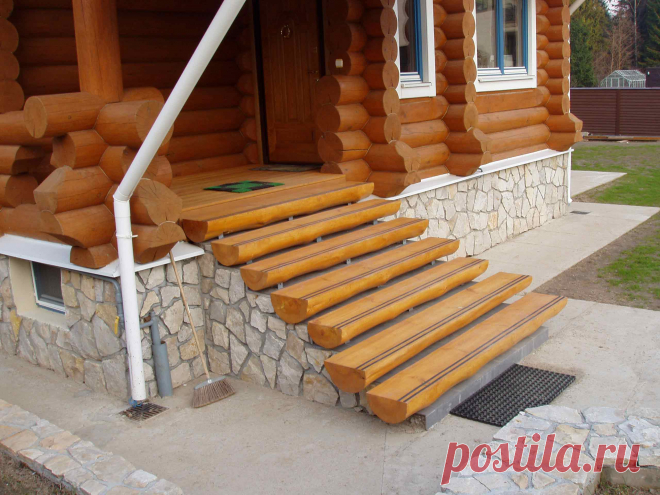 Проект крыльца для частного дома: фото