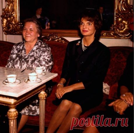 Жаклин Кеннеди и Нина Хрущева 1961 год  | И Сонина - Редкий кадр | OK.RU