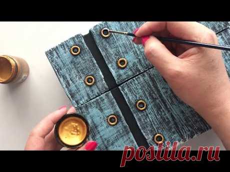 DIY Идея простого органайзера из картона | Поделка из картона