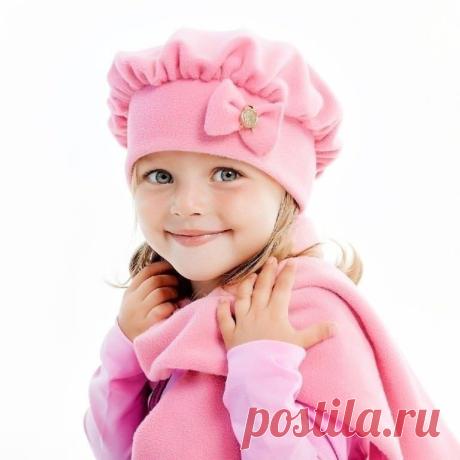 Шапки детские из флиса
выкройка