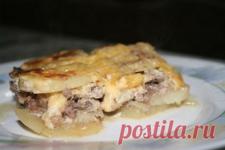 Мясная запеканка