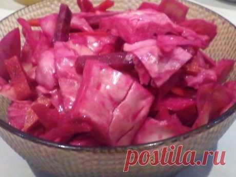 КАПУСТА ОСТРАЯ КУСОЧКАМИ...