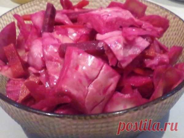 КАПУСТА ОСТРАЯ КУСОЧКАМИ...