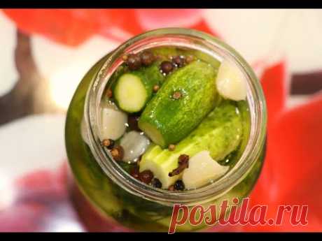 Огурцы малосольные Простой и Быстрый Рецепт!