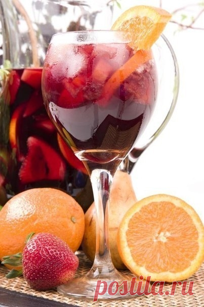 Как приготовить сангрия (sangria) - рецепт, ингридиенты и фотографии