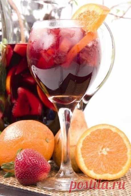 Как приготовить сангрия (sangria) - рецепт, ингридиенты и фотографии