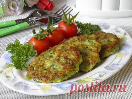 Лепешки из кабачков - пошаговый  рецепт с фото на Повар.ру