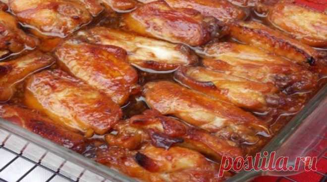 Вкусные крылышки в духовке на лучшем сайте кулинарии