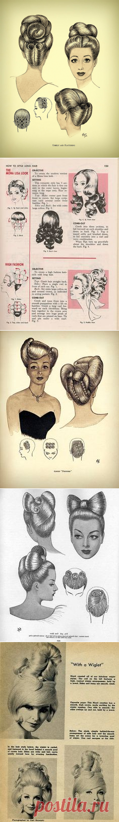 Comely and Flattering -  Vintage Hairstyle Inspiration | Natural Hair | Шаблоны, Вдохновение и Кудри