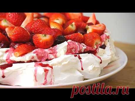 ТОРТ ПАВЛОВА Pavlova Cake | рецепт рукавички манифтв