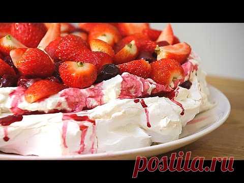 ТОРТ ПАВЛОВА Pavlova Cake | рецепт рукавички манифтв