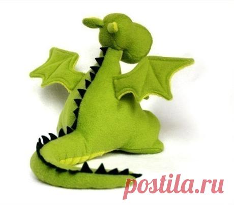 Yoki The Fat Dragon Sewing Pattern PDF by DIYFluffies on Etsy