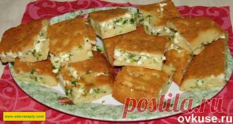 Простой пирог с яйцом и луком - Простые рецепты Овкусе.ру