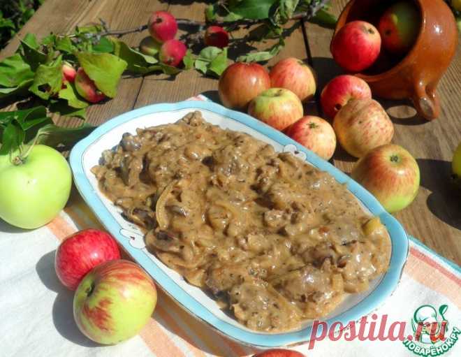 Печень по-берлински в сливках – кулинарный рецепт