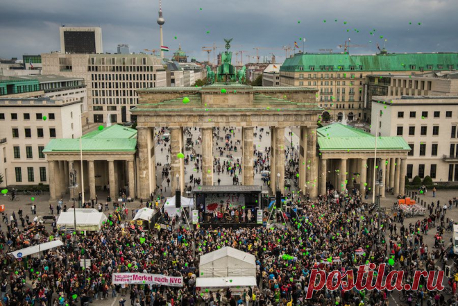 Avaaz - Крупнейший климатический марш в истории