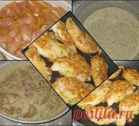 Куриное филе в кляре