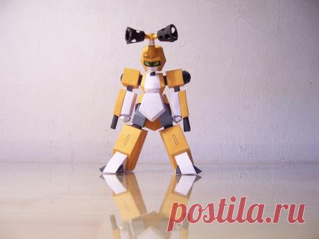 Metabee Papercraft Hello everyone! Here's my design of the Medabot called Metabee. You can download it here: The .rar contains 1 PDO, 1 PDF, and 2 text files with useful links (one in english and one in spanish) Meta...