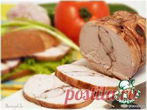 Пастрома из куриной грудки в винном маринаде - кулинарный рецепт