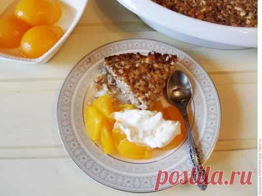 Крупеник из рассыпчатой гречки и творога — Домашняя кулинария