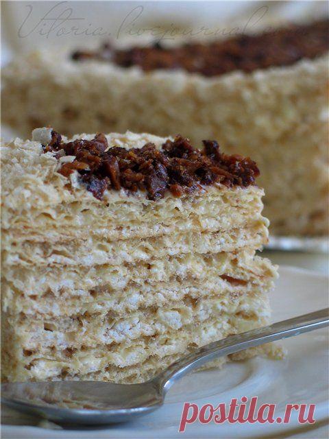 Вафельный торт с безе: vitoria