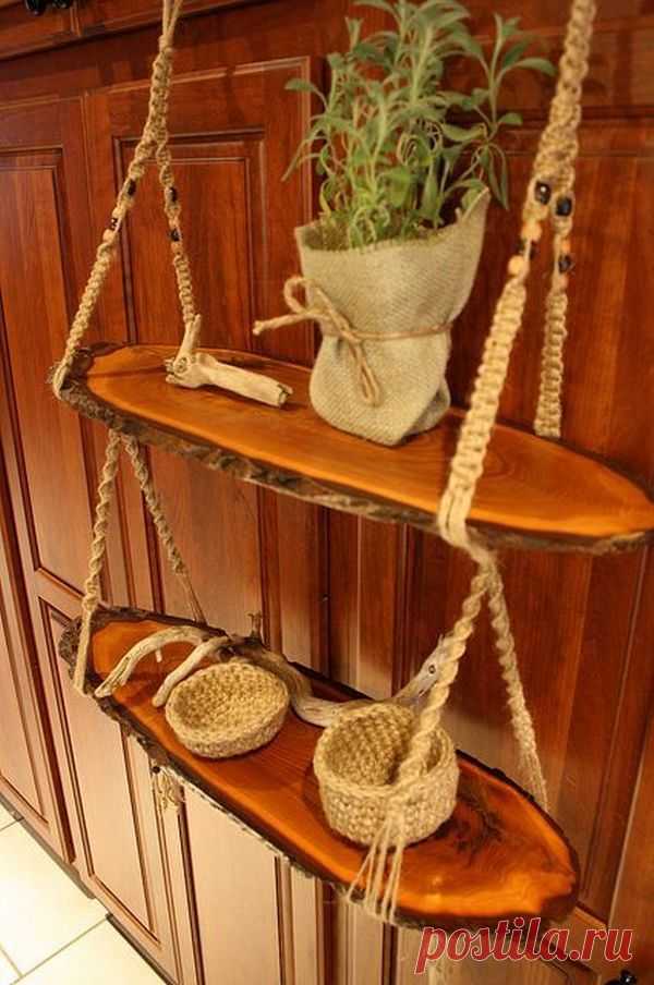 Необычная коллекция предметов интерьера в технике макраме - Ярмарка Мастеров - ручная работа, handmade