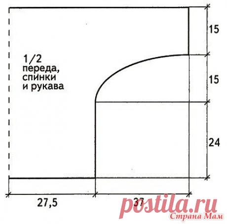 Белый джемпер в стиле печворк. - Все в ажуре... (вязание крючком) - Страна Мам