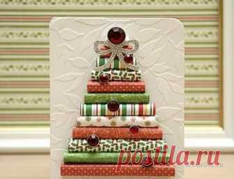 Подборка идей с новогодними открытками — Рукоделие