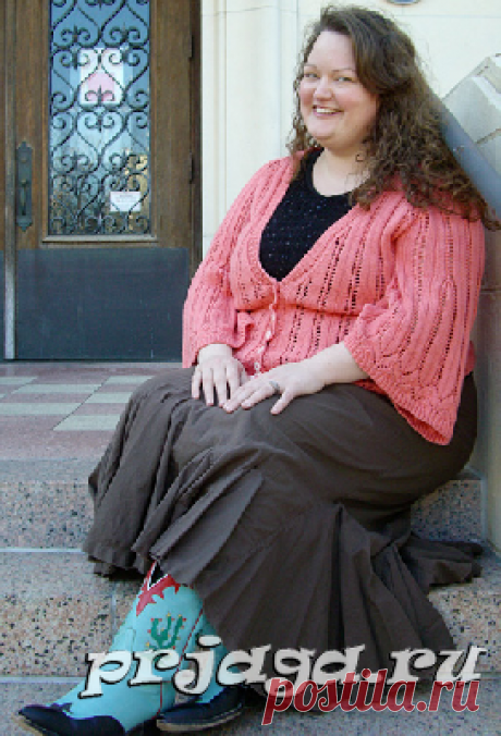 Ажурная блуза на все размеры