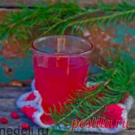 Кисель клюквенный - рецепт с пошаговыми фото / Меню недели