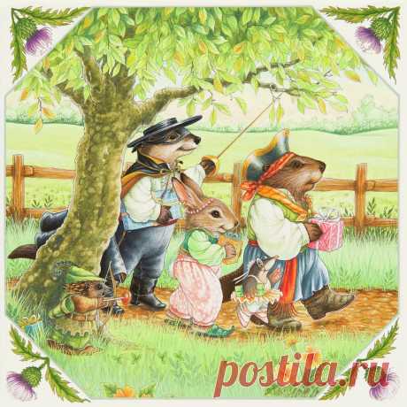 Masquerade Birthday Party by Lynn Bywaters Masquerade Birthday Party Painting by Lynn Bywaters
