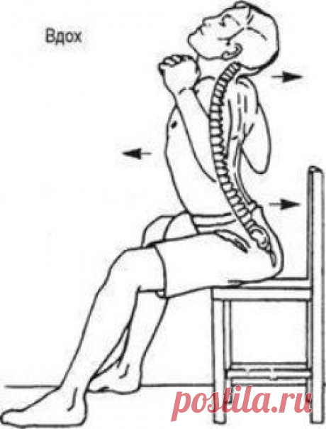 Дыхание Позвоночным Столбом - отличное упражнение на расслабление позвоночника