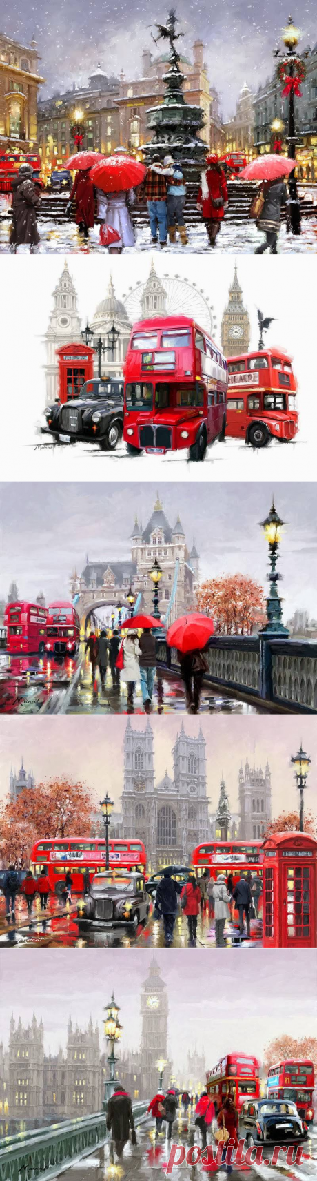 Richard Macneil, 1958 ~ Cityscape painter | Part. 2 | Tutt'Art@ | Pittura * Scultura * Poesia * Musica |