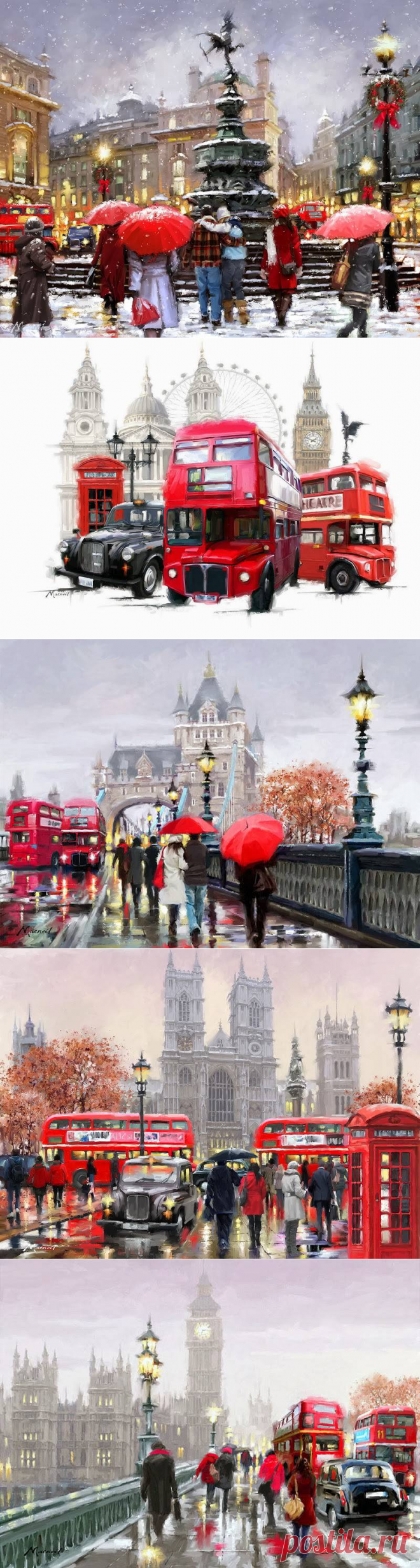 Richard Macneil, 1958 ~ Cityscape painter | Part. 2 | Tutt'Art@ | Pittura * Scultura * Poesia * Musica |