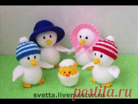 Вязаные игрушки. Пасхальные сувениры. Сrochet Тoys. Easter gifts