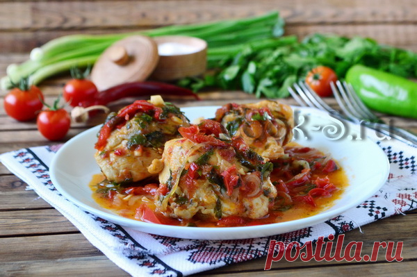 Чахохбили из курицы по-грузински – классический рецепт с фото