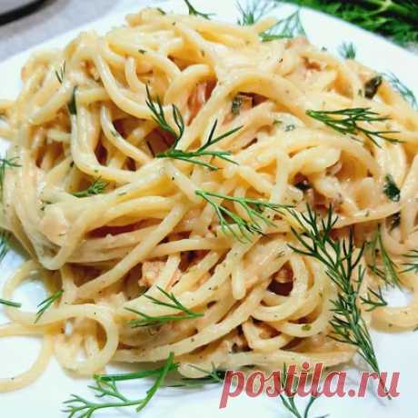 Паста карбонара с курицей в сливочном соусе🍜 рецепт с фото пошаговый от Инна Шмунк🍥Амбассадор🍥 - Овкусе.ру