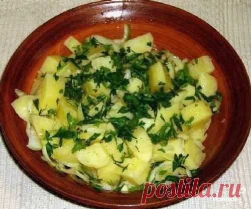 Гарнир из картофеля - блюдо для жары | Четыре вкуса