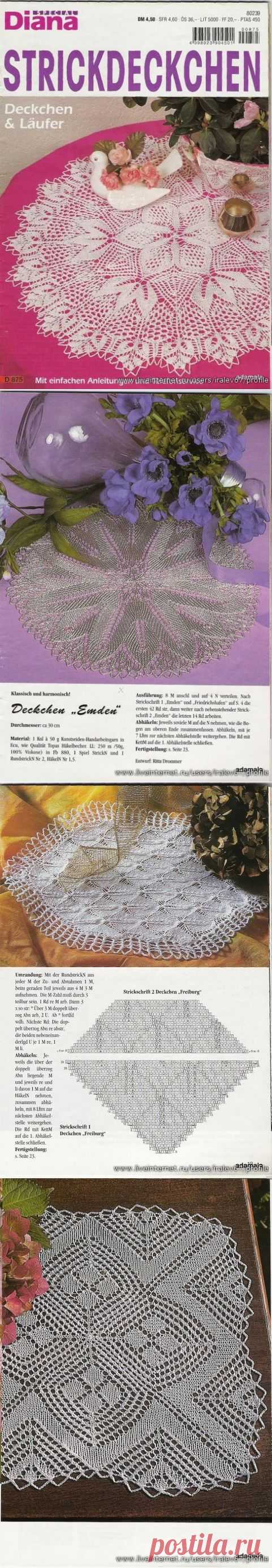 ВЯЗАНИЕ.КРЮЧОК.САЛФЕТКИ
